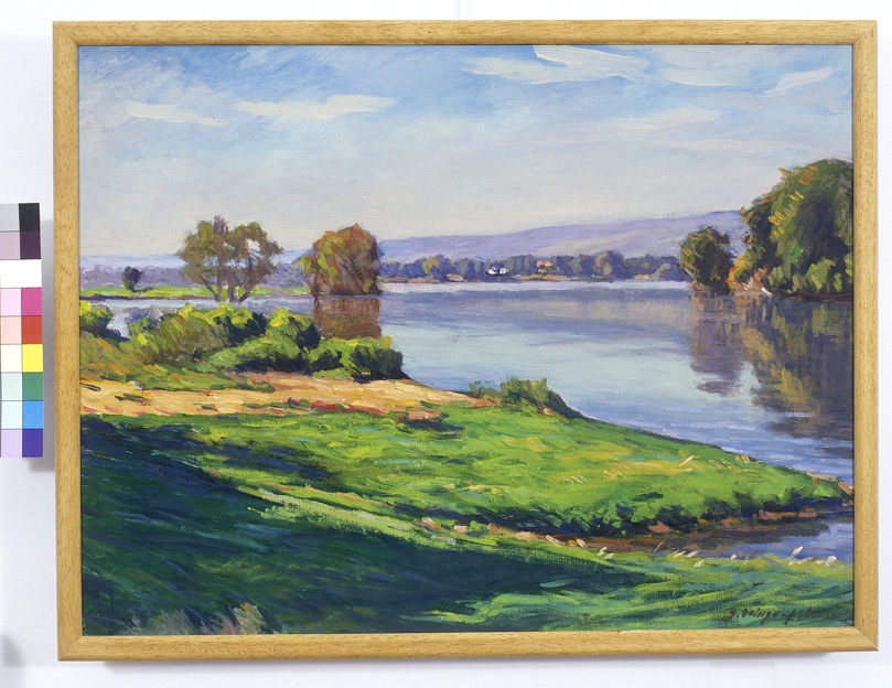 Bord de Seine, Germain Raingo-Pelouse