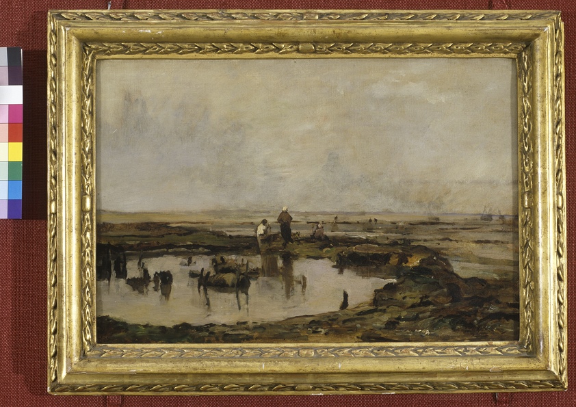 Paysage à marée basse, Karl Daubigny