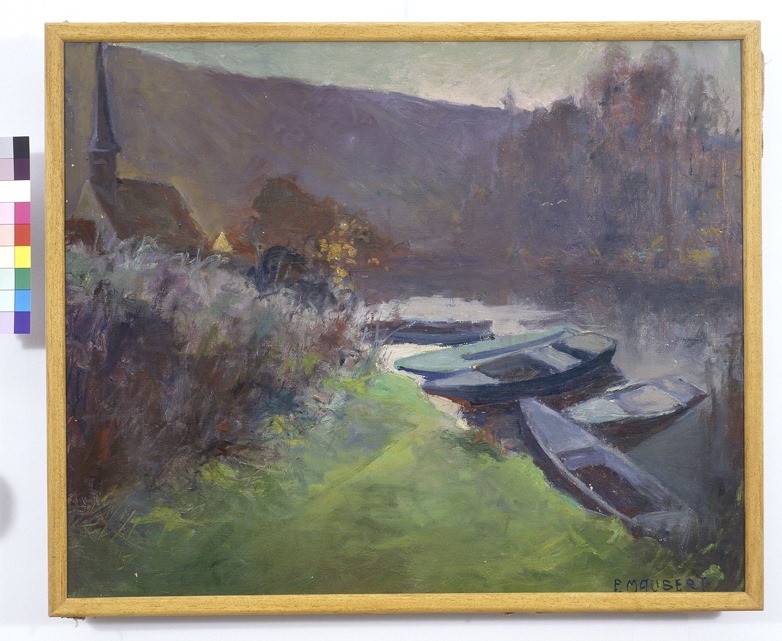 Vue de Jeufosse, Pierre Maubert, 20e siècle