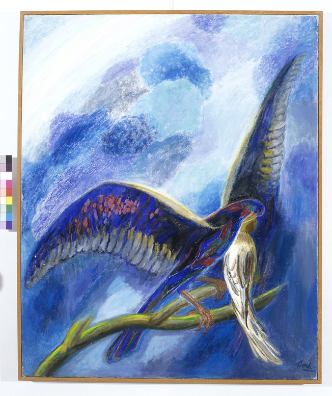 Couple d'oiseaux, Sarah Lipska, 1940 (après)