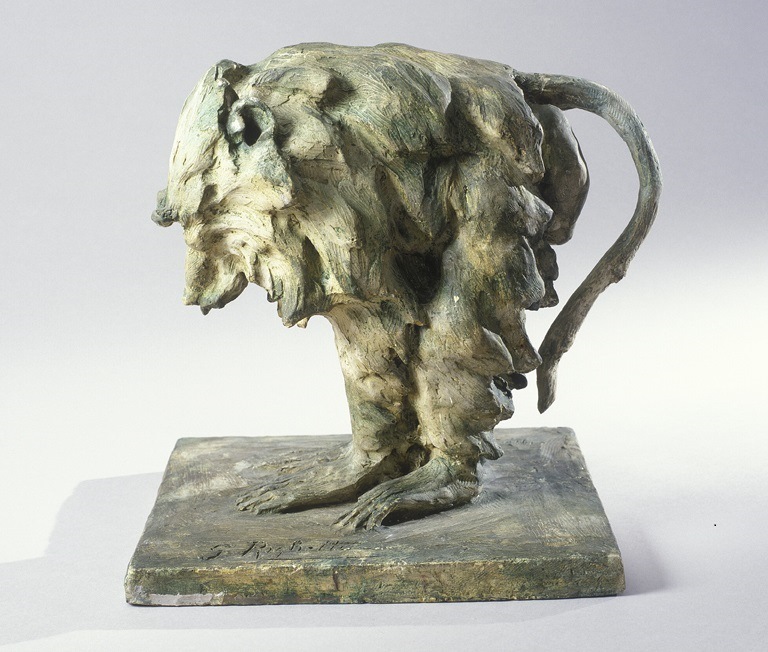 Babouin Hamadryas sacré, Guido Righetti, 1917