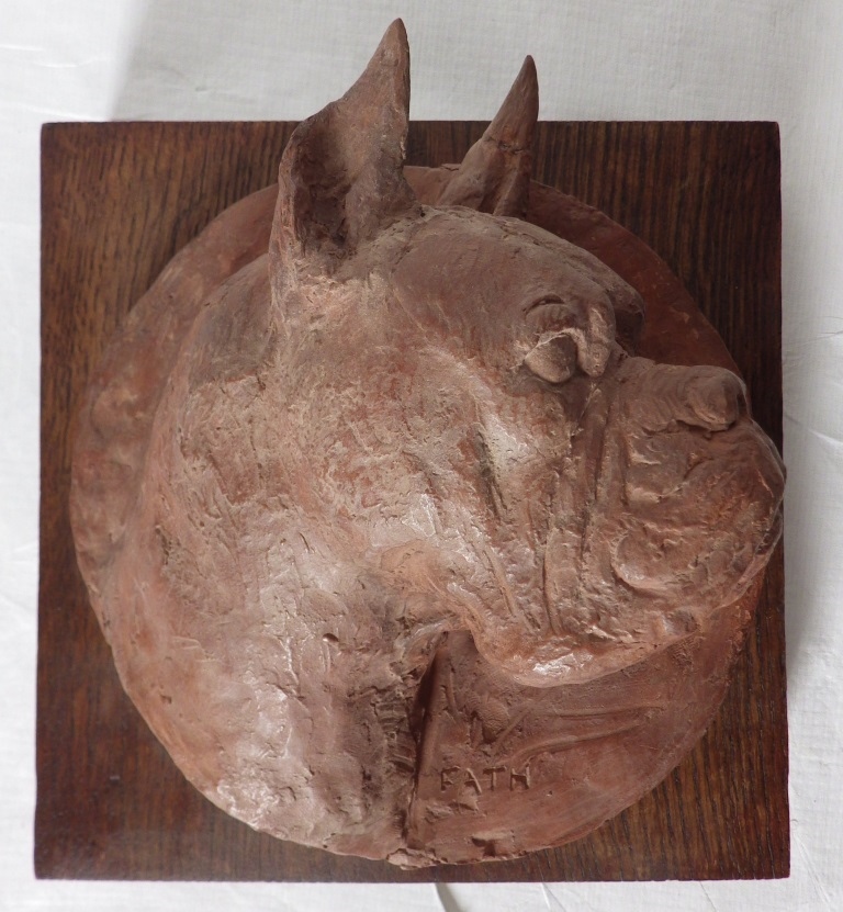 Tête de boxer, Richard Fath, 20ème siècle