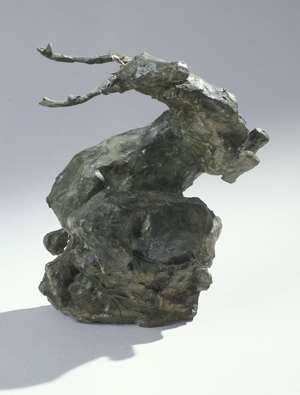 Cerf et biche, (De) Louis Monard, 1924 (Vers)