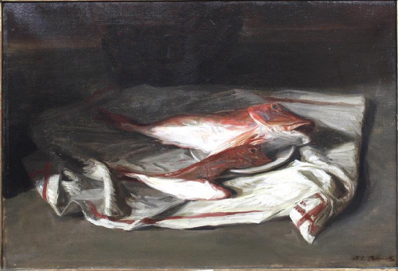Nature morte aux rougets_0