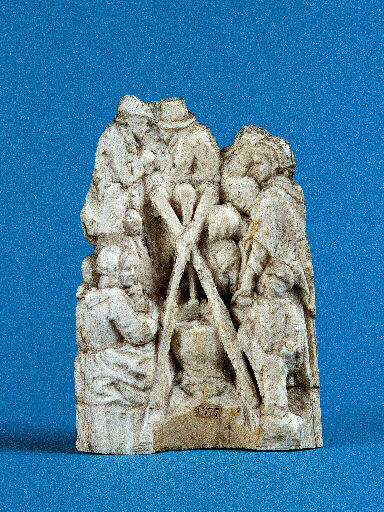 Groupe de mendiants et de bohémiens faisant une halte_0
