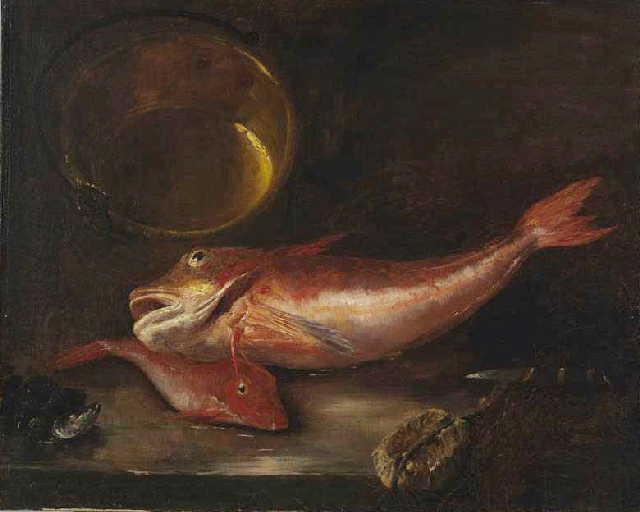 Poissons et crustacés ; rouget, grondin et chaudron_0