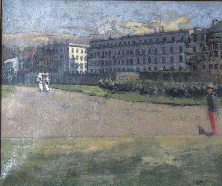 Vue de l'Hôtel Royal (Plage de Dieppe), Walter Richard Sickert, 1899