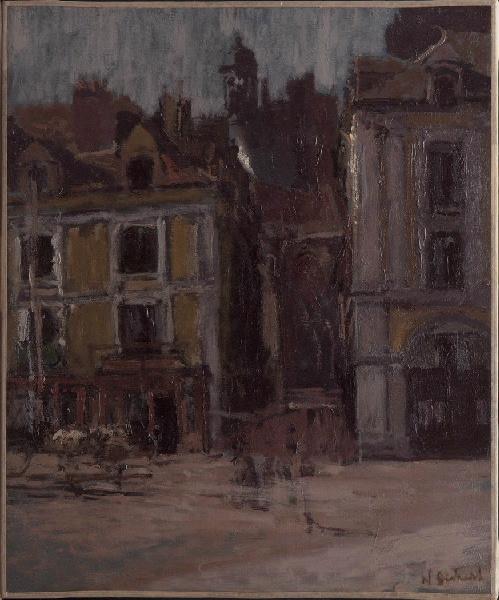 La rue Notre-Dame, Dieppe, Walter Richard Sickert, 1899