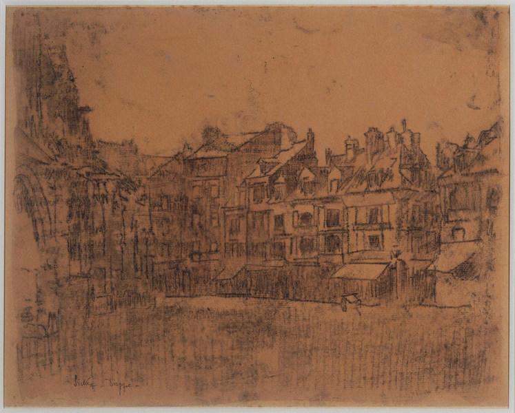 Place Saint Jacques, Dieppe ; Rue de la Boucherie à Dieppe, Walter Richard Sickert, 1899,1902