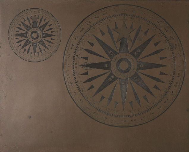 Plaque, compas (élément), boussole_0
