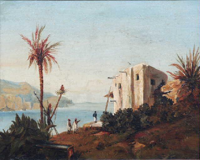 Paysage oriental (Titre inscrit à l'inventaire) ; Paysage d'Afrique du Nord (Titre inscrit à l'inventaire)_0