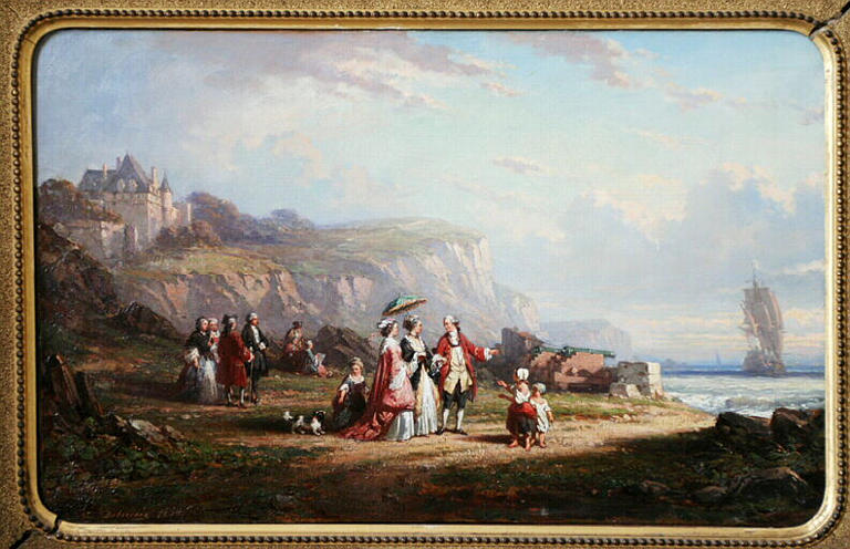 Promenade sur la grève_0