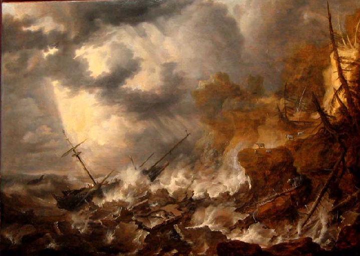 Tempête dans le Grand Nord (Titre inscrit à l'inventaire après achat) ; Marine (Titre inscrit lors de la vente)_0