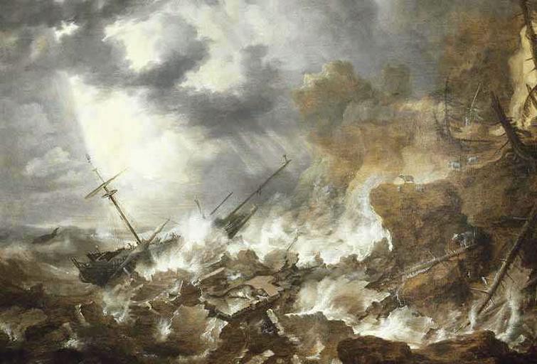 Tempête dans le Grand Nord (Titre inscrit à l'inventaire après achat) ; Marine (Titre inscrit lors de la vente)_1