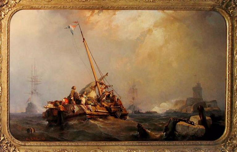 Marine ; Episode d'une guerre franco-hollandaise_0