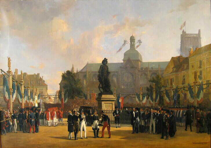 Inauguration de la statue Duquesne le 22 septembre 1844_0