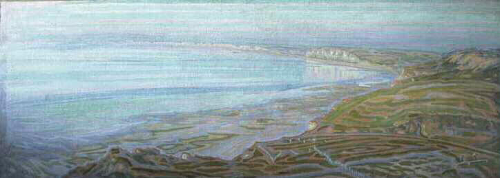 Falaises normandes - Varengeville 1911 ; Variations chromatiques sur un jaune_1