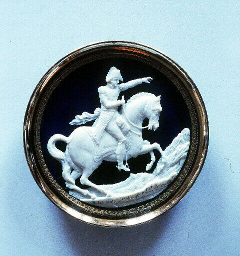 Passage [du] Mt St Bernard (Titre inscrit) ; Bonaparte à cheval (Titre factice)_0