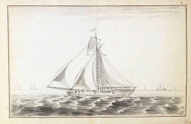 Le Glorieux, brigantin, (1745) ; Corsaire (4°)_0