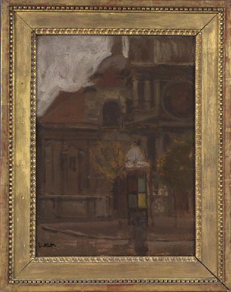 L'église Saint Rémy, la façade, Walter Richard Sickert