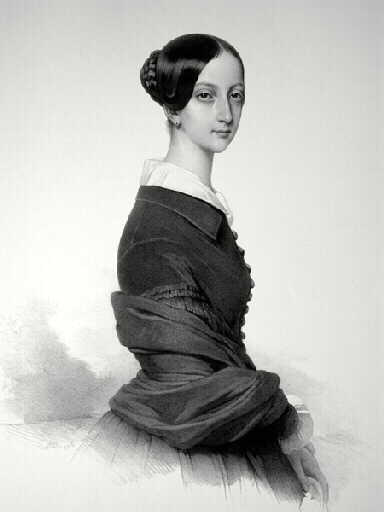 S.A.R. Son Altesse Royale. Madame la Princesse de Joinville., Franz Xaver Winterhalter, 1845