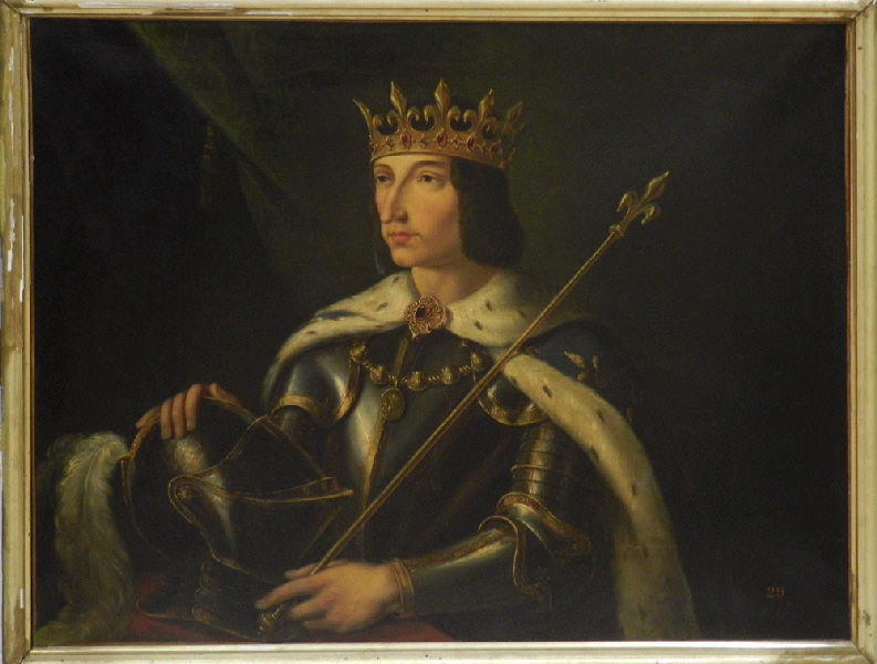 Charles VIII, roi de France + 1497 (Titre inscrit), Achille Leboucher, 19e siècle