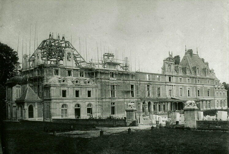 Château d'Eu, façade Est_0