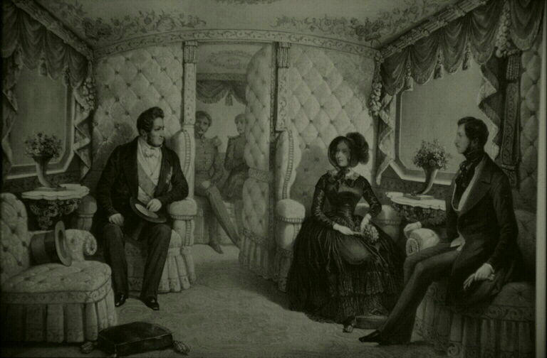 Intérieur du carrosse de la reine (titre inscrit)_0