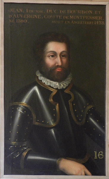 Jean I du nom, duc de Bourbon et d'Auvergne + 1433_0