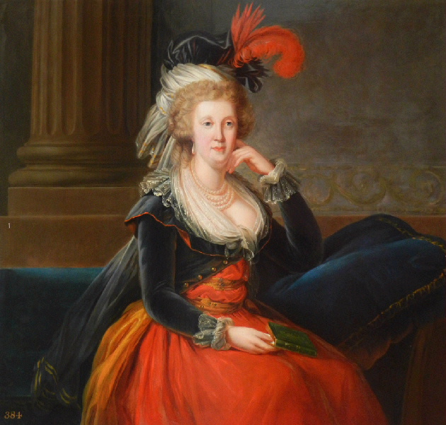 Marie-Caroline-Louise, reine des Deux-Siciles, Élise Bruyère, 1833