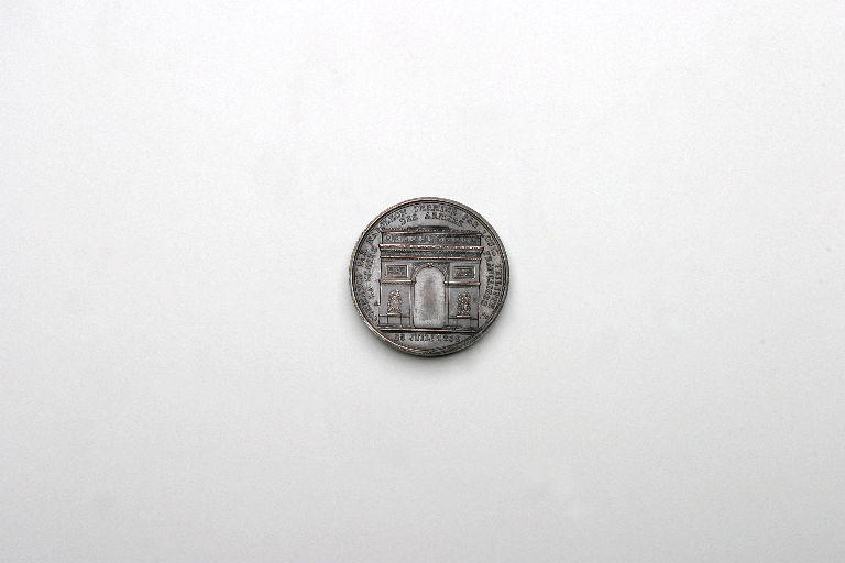Médaille commémorative de la fin des travaux de l'Arc de Triomphe_0
