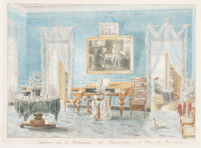 Salon de la Princesse de Joinville à Rio de Janeiro_0