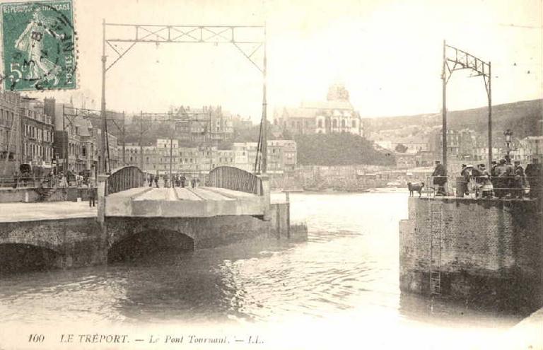 Le Tréport. Le pont tournant_0
