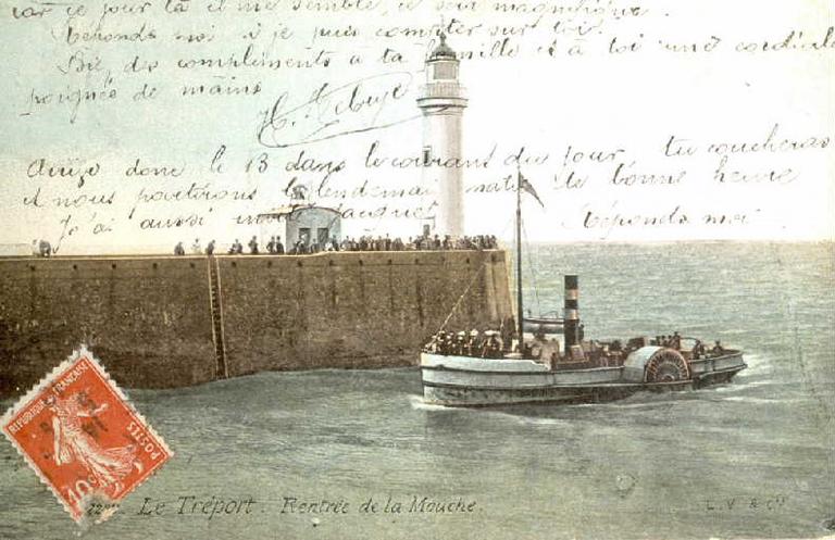 Le Tréport. Rentrée de la Mouche_0