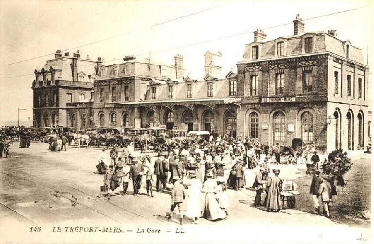 Le Tréport. Mers. La gare_0