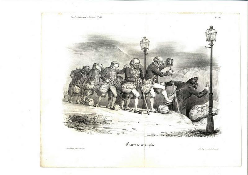 Pauvres aveugles ; La caricature (n° 136)_0