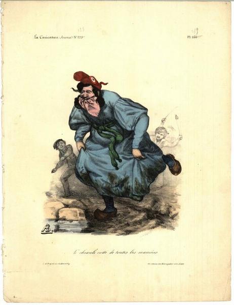 Le chianli crotté de toutes les manières ; La caricature (n° 223, corrigé au crayon : 123)_0