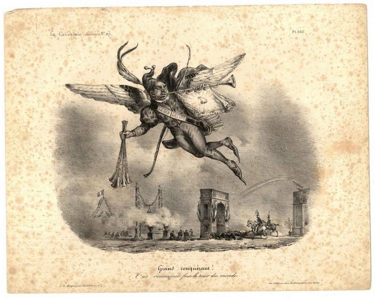 Grand conquérant ! ; La caricature (n° 117), Becquet, 2e quart 19e siècle