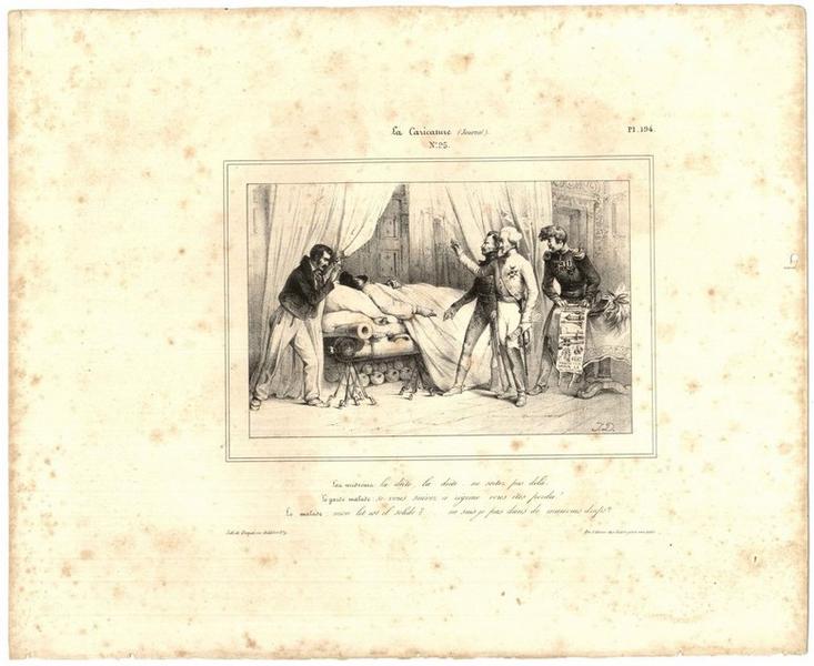 La caricature (n° 95), Becquet, 2e quart 19e siècle