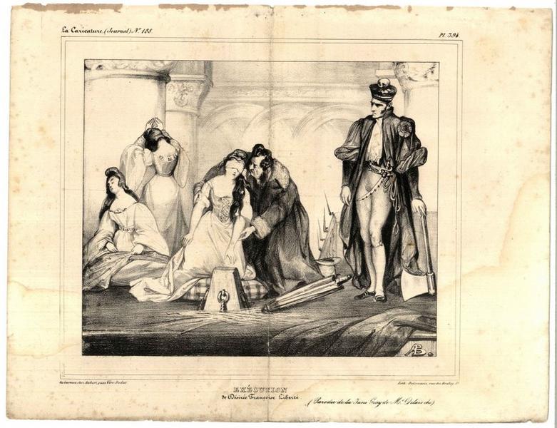 Exécution de Désiré Françoise Liberté ; La caricature (n° 188)_0