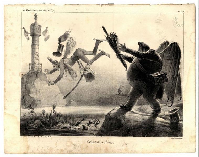 Dédale et Icare ; La caricature (n° 229)_0