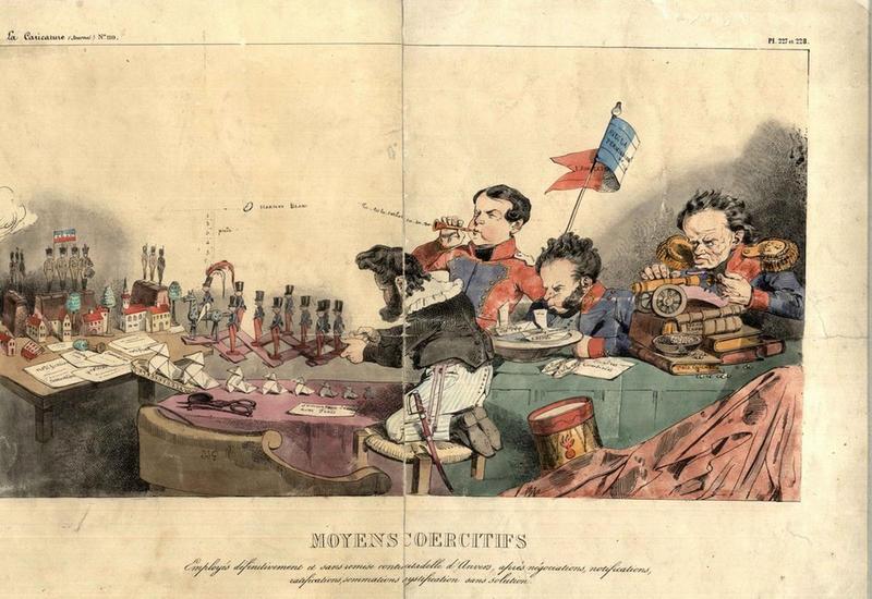Moyens coercitifs ; La caricature (n° 110)_0