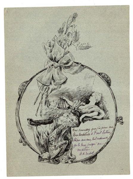 Vous connaissez que j'ai pour mie / Une Andalouse à l'oeil lutin ..., Marie d' Orleans, 1843