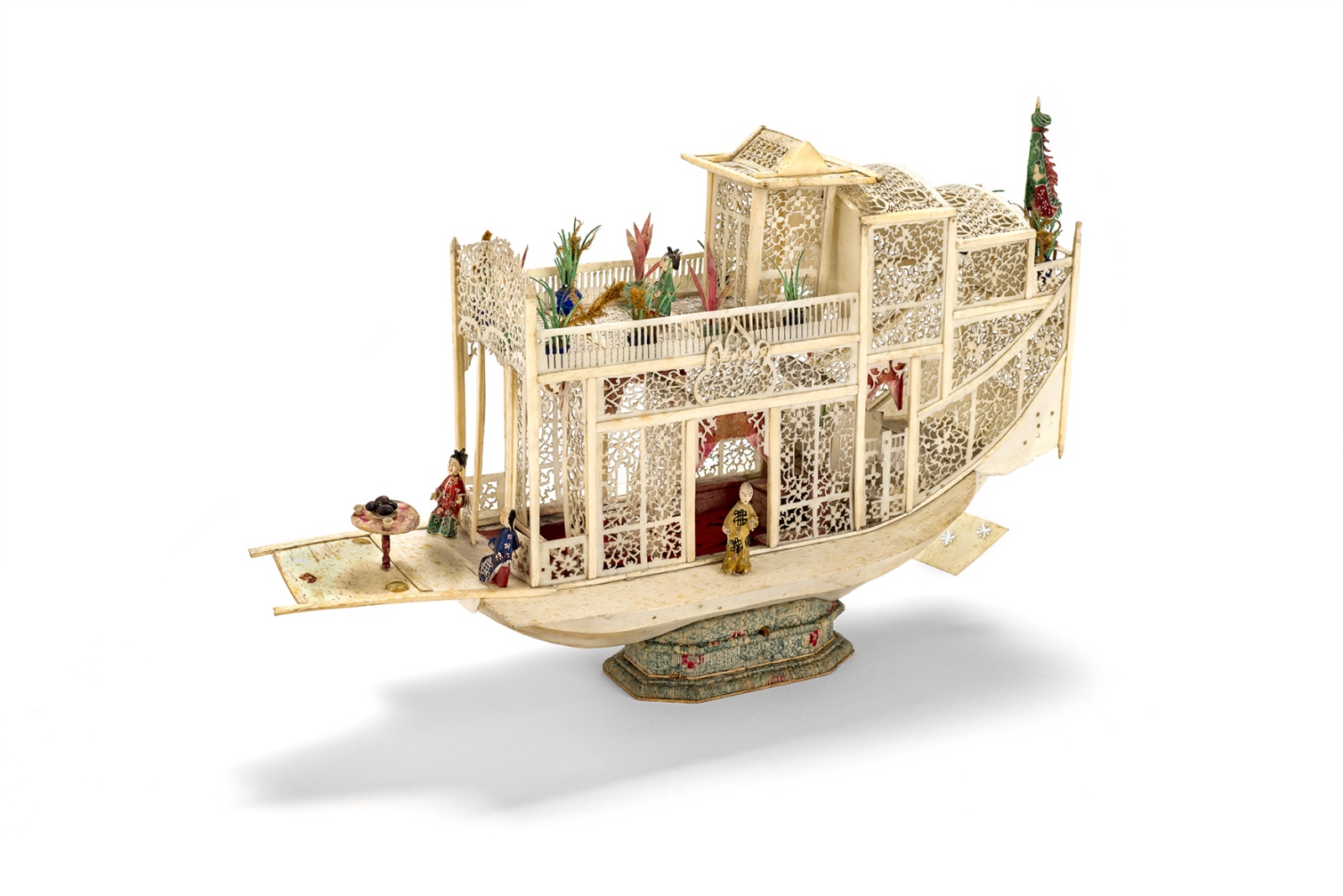 Jonque chinoise dite "bateau-fleur"_0
