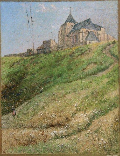 La chapelle Notre-Dame du Salut ; La chapelle des marins ; La sente aux matelots, Pierre Prins, 1899