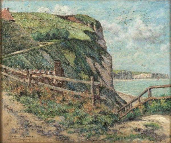 Les falaises à Fécamp, Pierre Prins