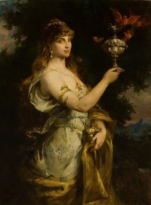La Charmeuse, Henri Léopold Lévy, 2e moitié 19e siècle