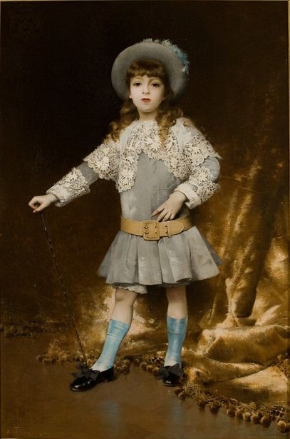 Portrait du jeune Paul de Nesmond, Édouard Toudouze, 1883