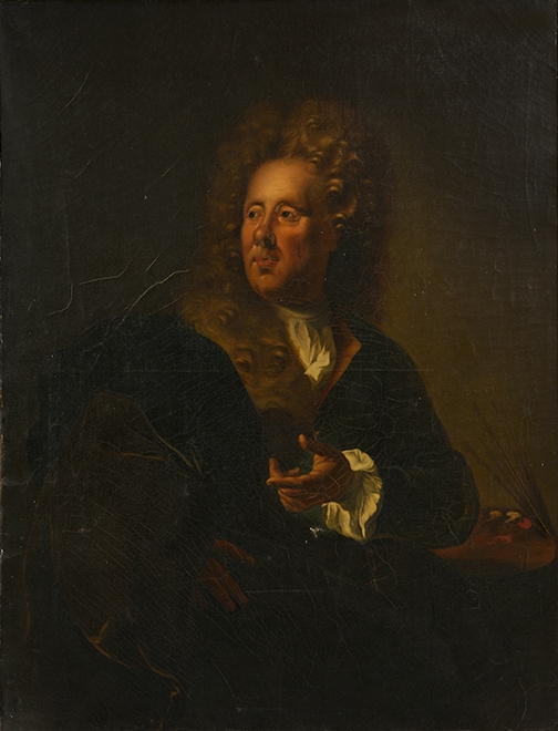 Portrait présumé du peintre Jean-Baptiste Jouvenet, Jean Tortebat, 18e siècle