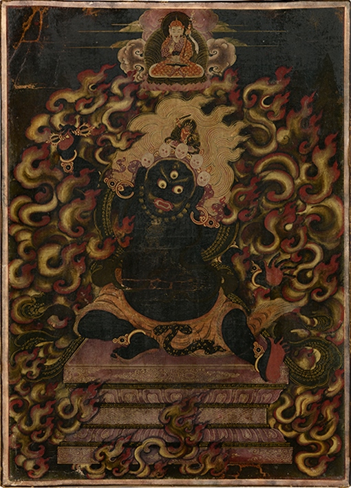 Mahakala, divinité tibétaine_0